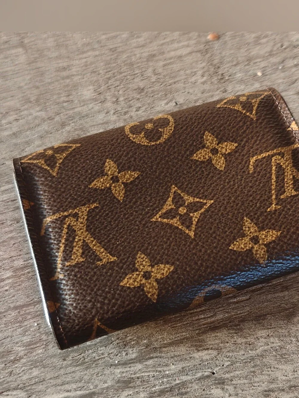 Used LV Louis Vuitton Monogram Rosalie Coin Purse Fuchsia Hot Stampped